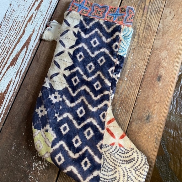 Johnny Was  Reversible Christmas Stocking - Picture 13 of 13